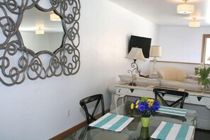 House | Living area | Flat-screen TV - The Carriage House (Suttons Bay)