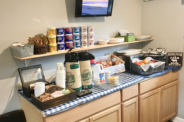 Breakfast area