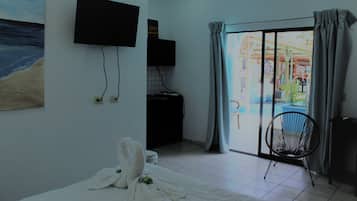 Uitzicht vanuit accommodatie