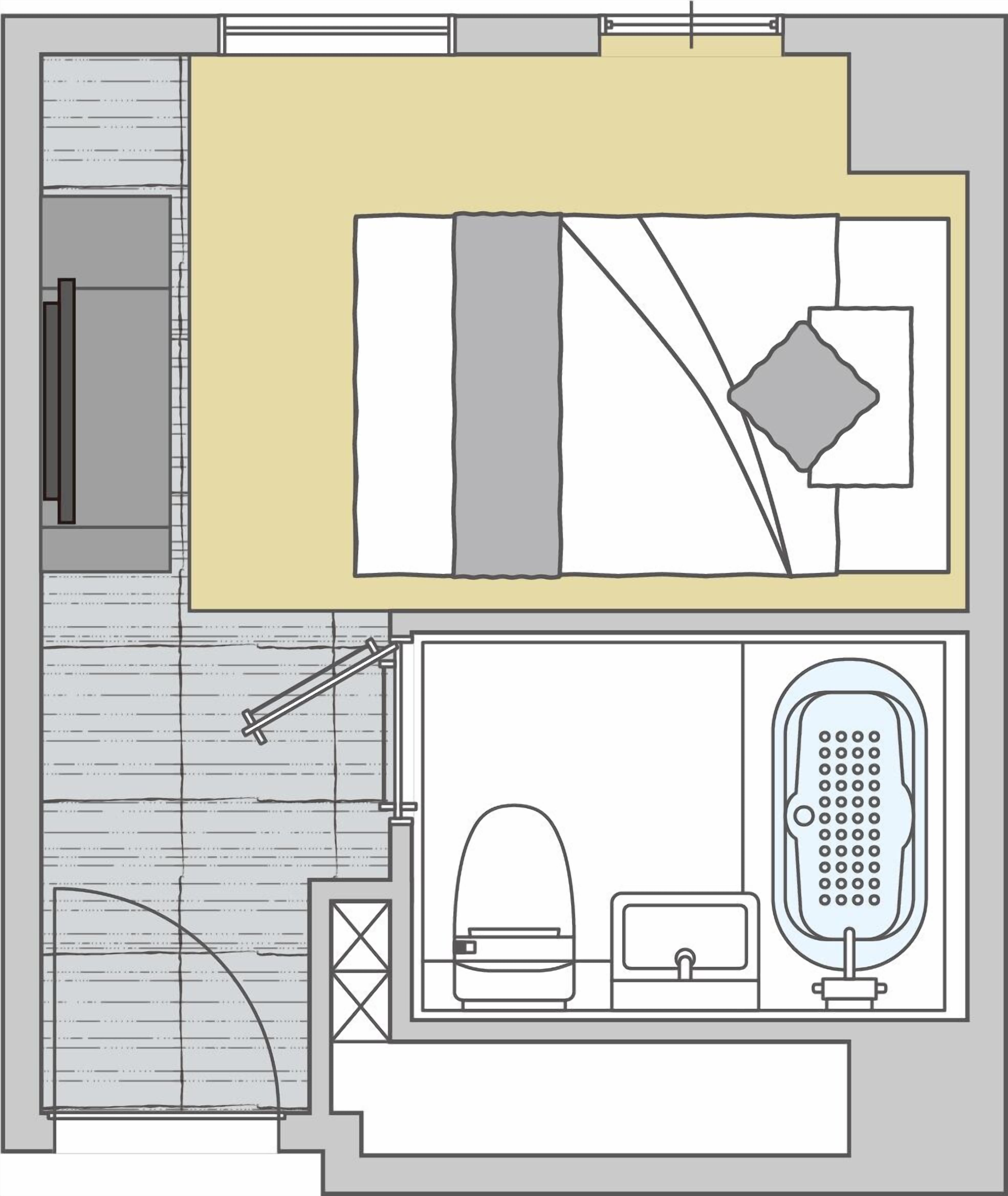 1 bedroom, in-room safe, desk, blackout curtains