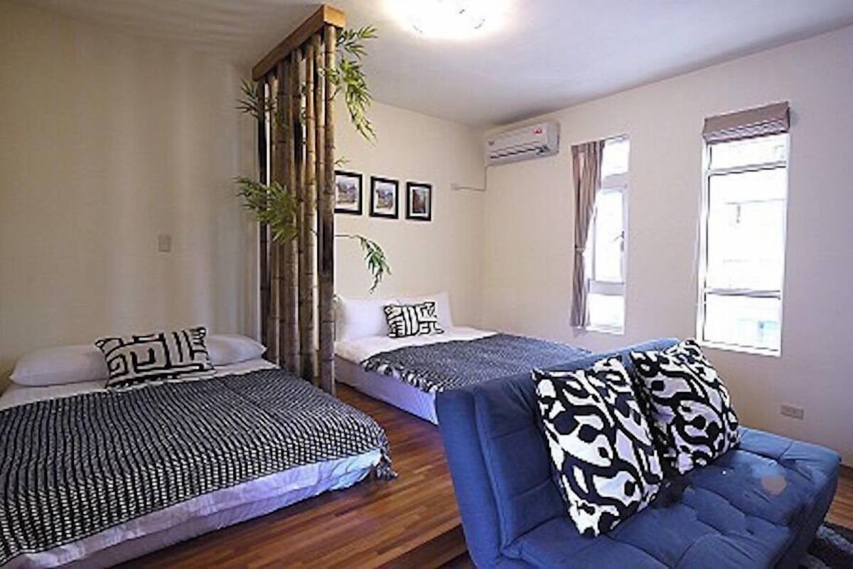 Quad Room, Japanese Style | Blackout curtains, free WiFi