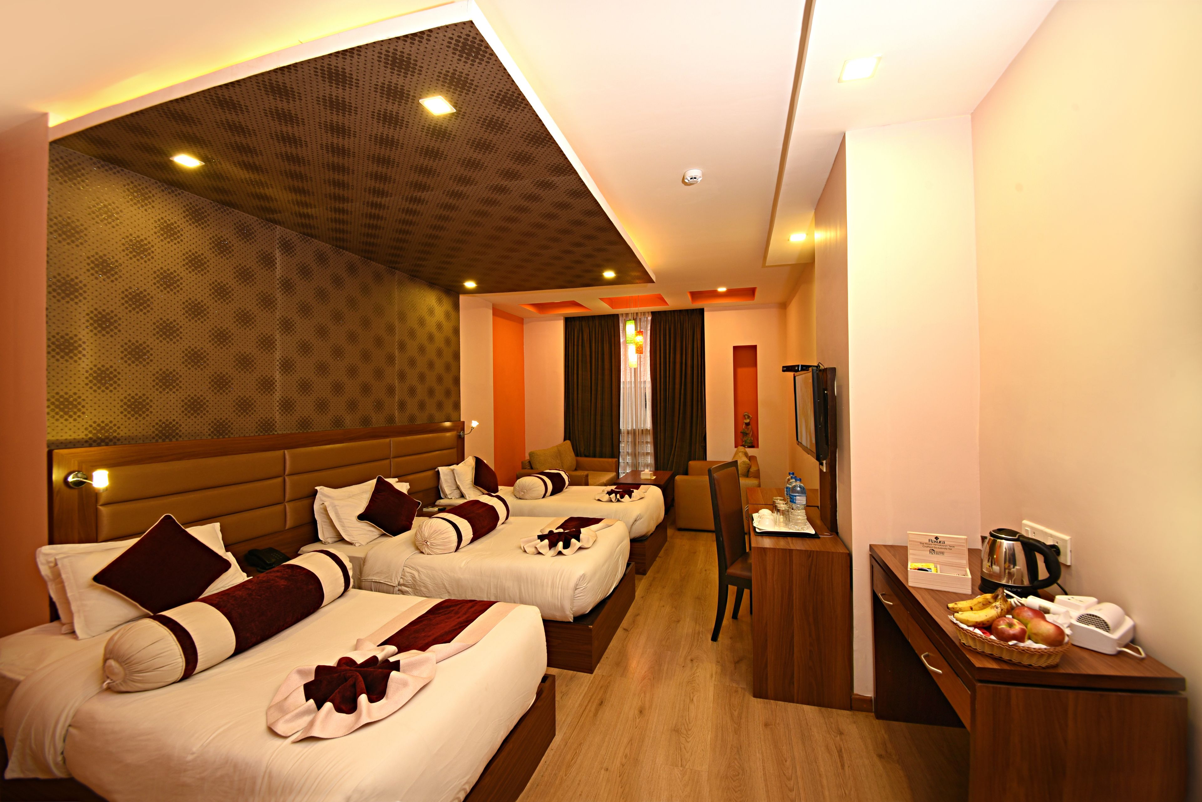 premium bedding, minibar, in-room safe, desk