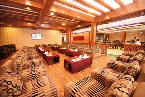 32-inch LED TV with cable channels, TV, fireplace - The Address Kathmandu Hotel (Kathmandu)