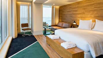 Suite, Meerblick | Minibar, Zimmersafe, schallisolierte Zimmer, kostenloses WLAN