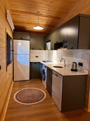 House, 2 Bedrooms | Private kitchen