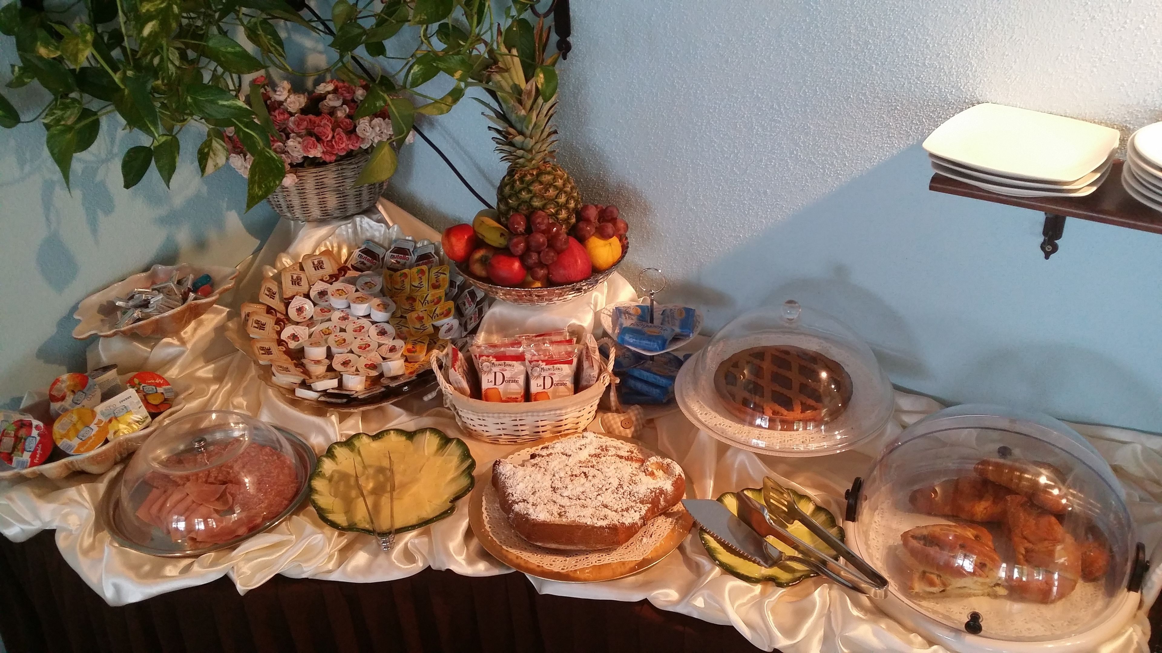 Petit déjeuner buffet compris tous les jours