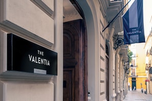 Façade de l’hébergement