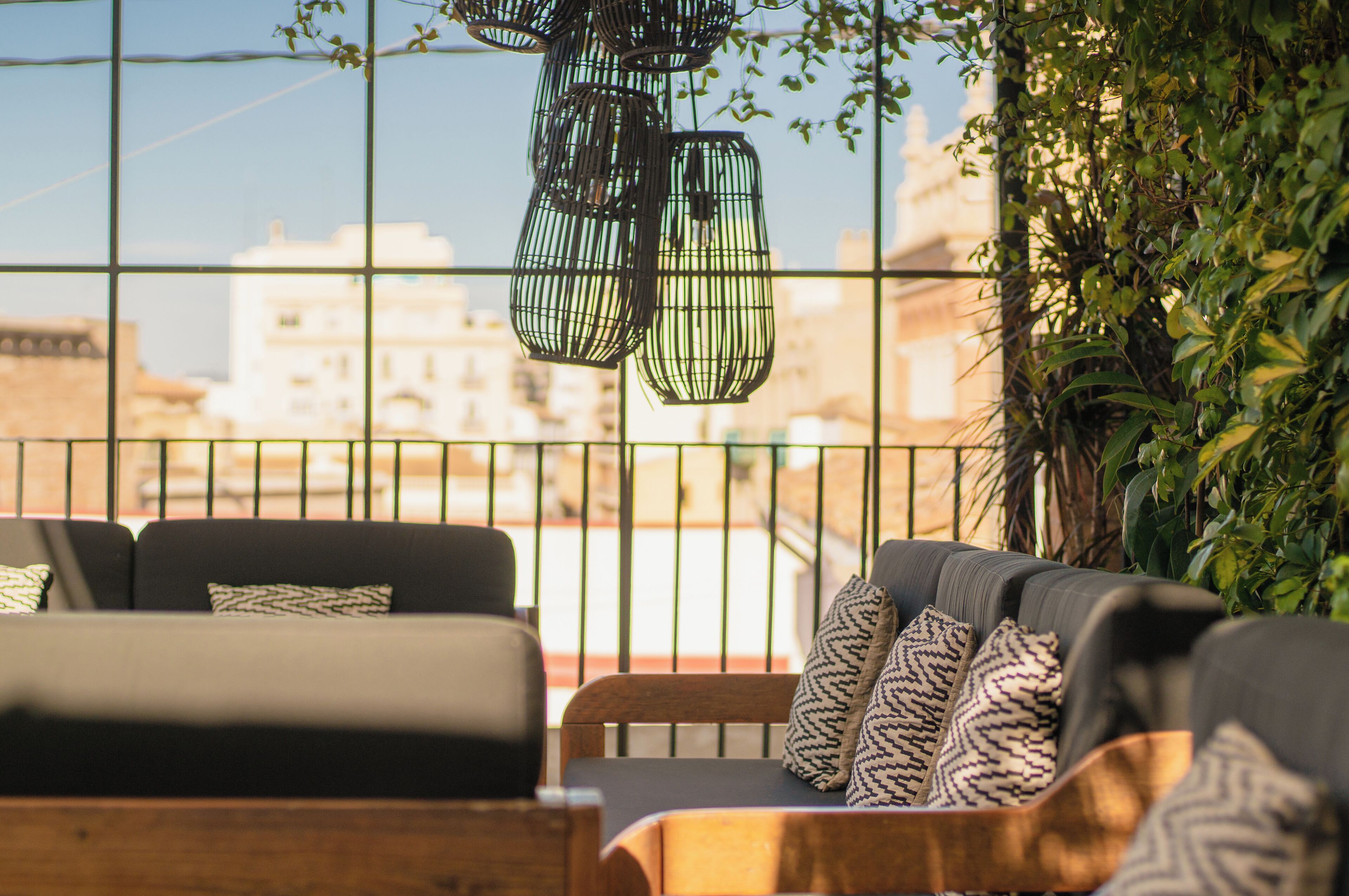 Terrasse sur le toit