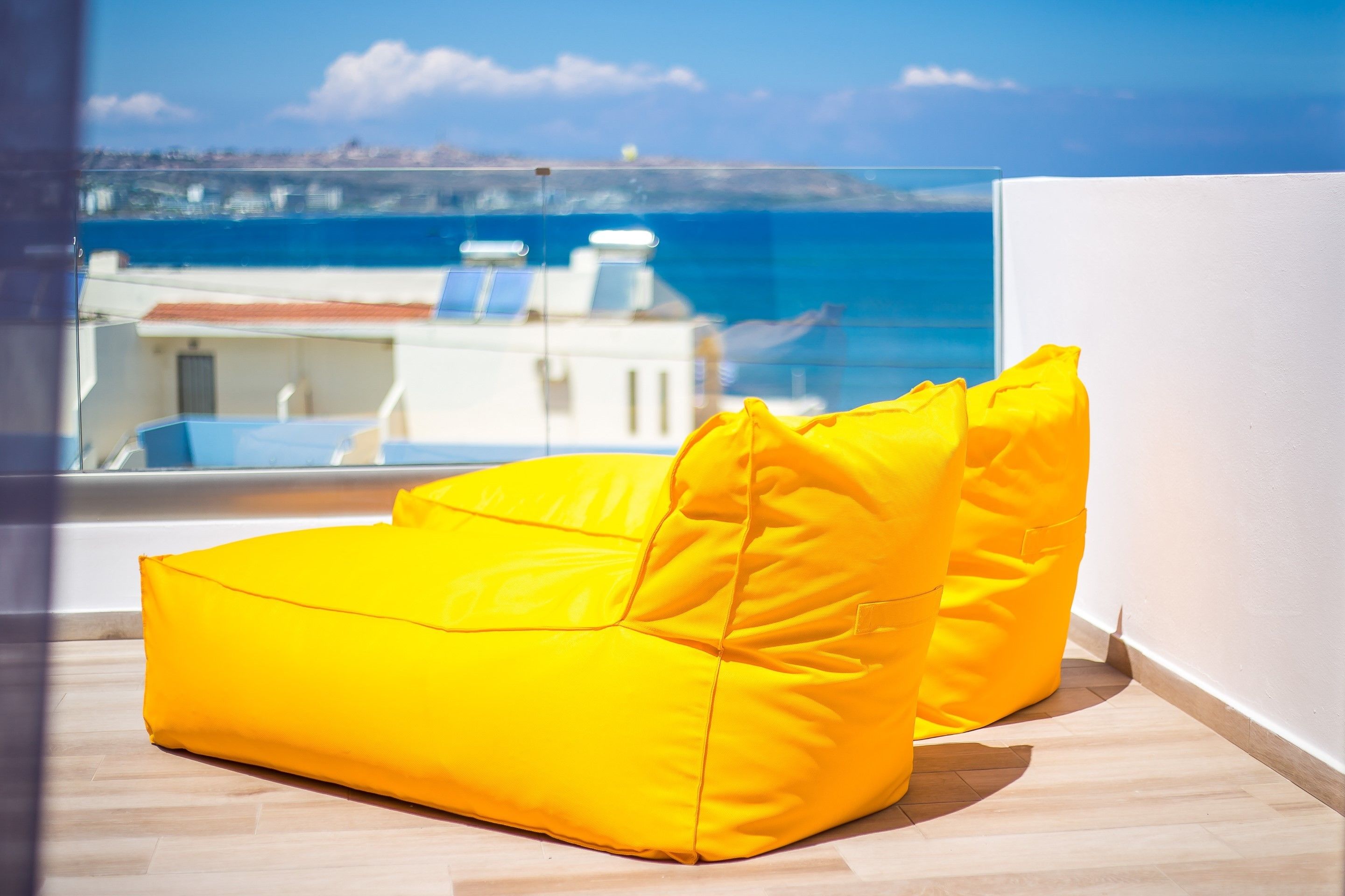 superior double room, 2 single beds | balcony