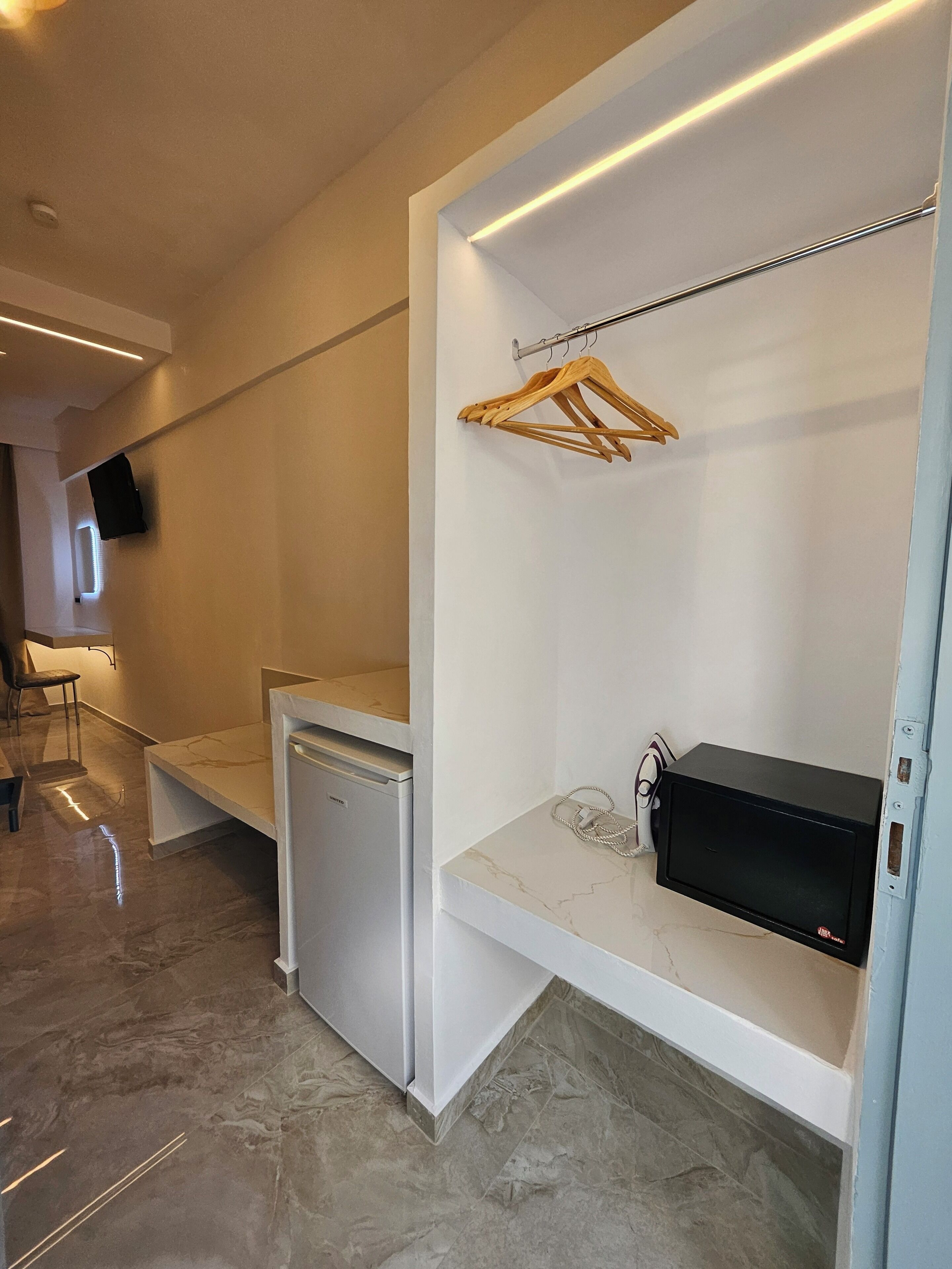 1 chambre, coffres-forts dans les chambres, rideaux occultants