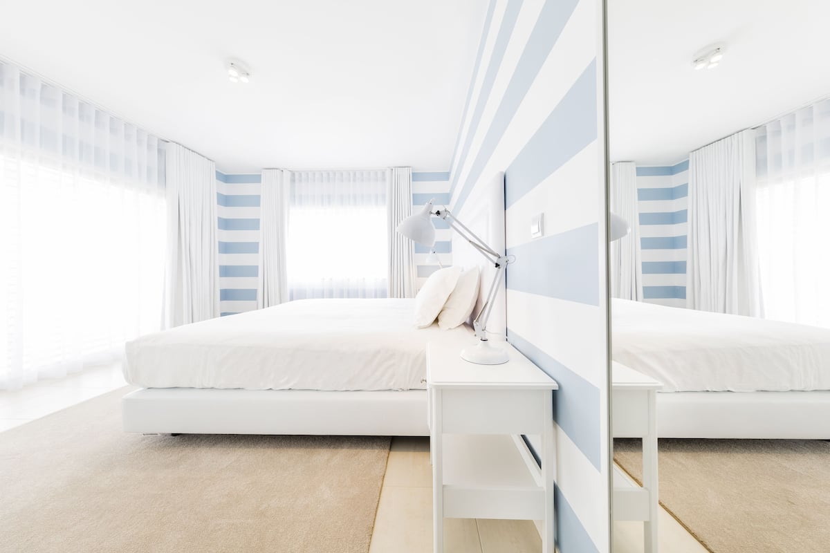 1 Schlafzimmer, Zimmersafe, Verdunkelungsvorhänge