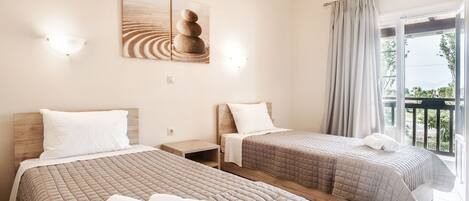 Apartment, 2 Bedrooms | 1 bedroom, soundproofing, free cribs/infant beds, free WiFi