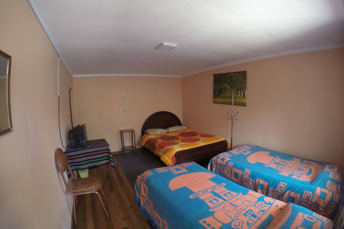 Triple Room, Shared Bathroom