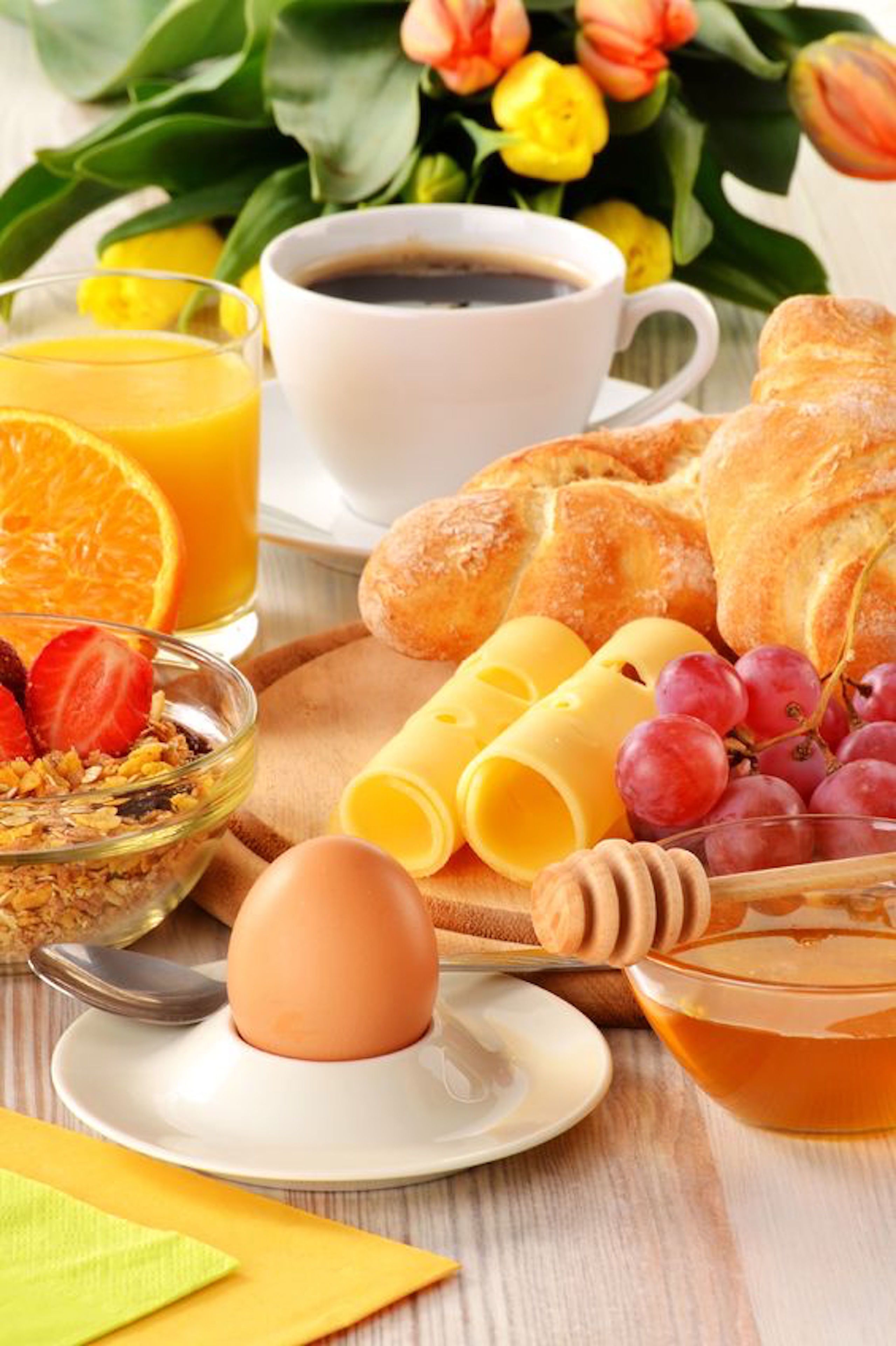 Daily buffet breakfast (EUR 18 per person)