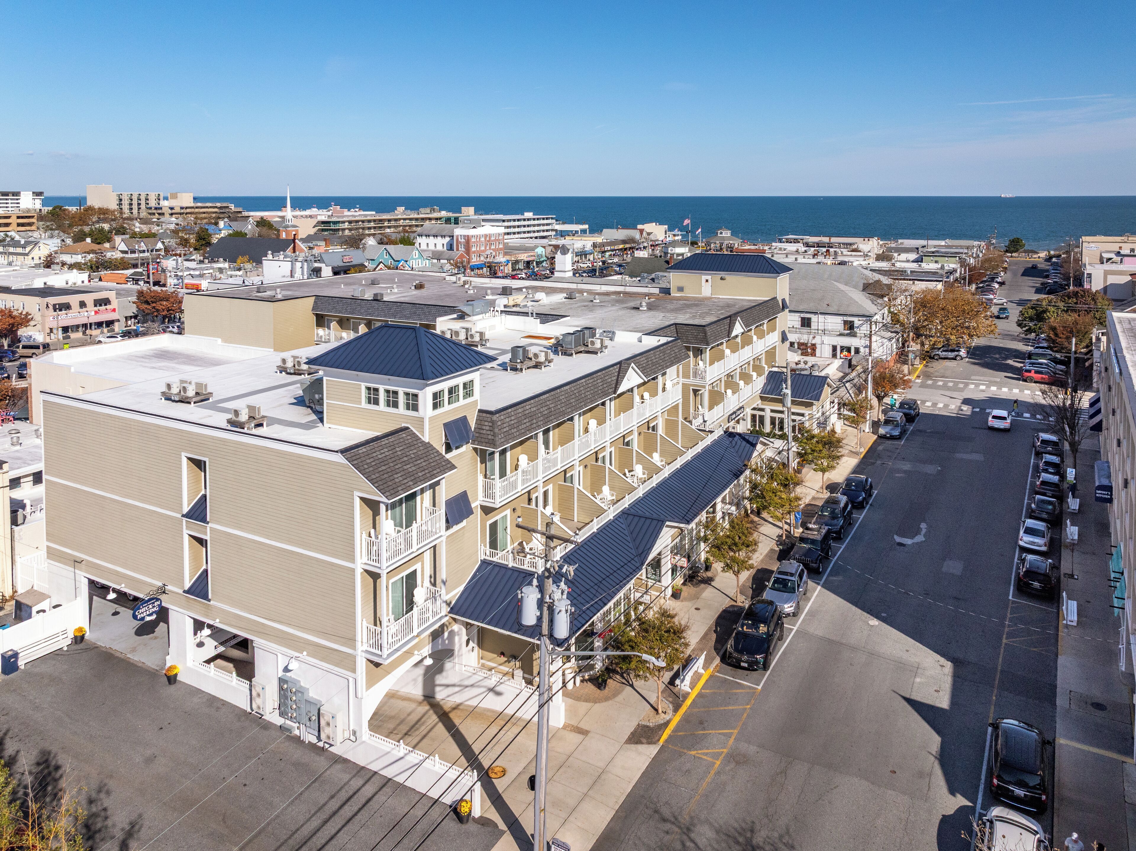 Façade de l’hébergement 