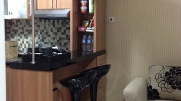 Apartment, 2 Bedrooms | Living area | LED TV