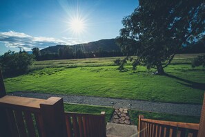 Blick von der Unterkunft