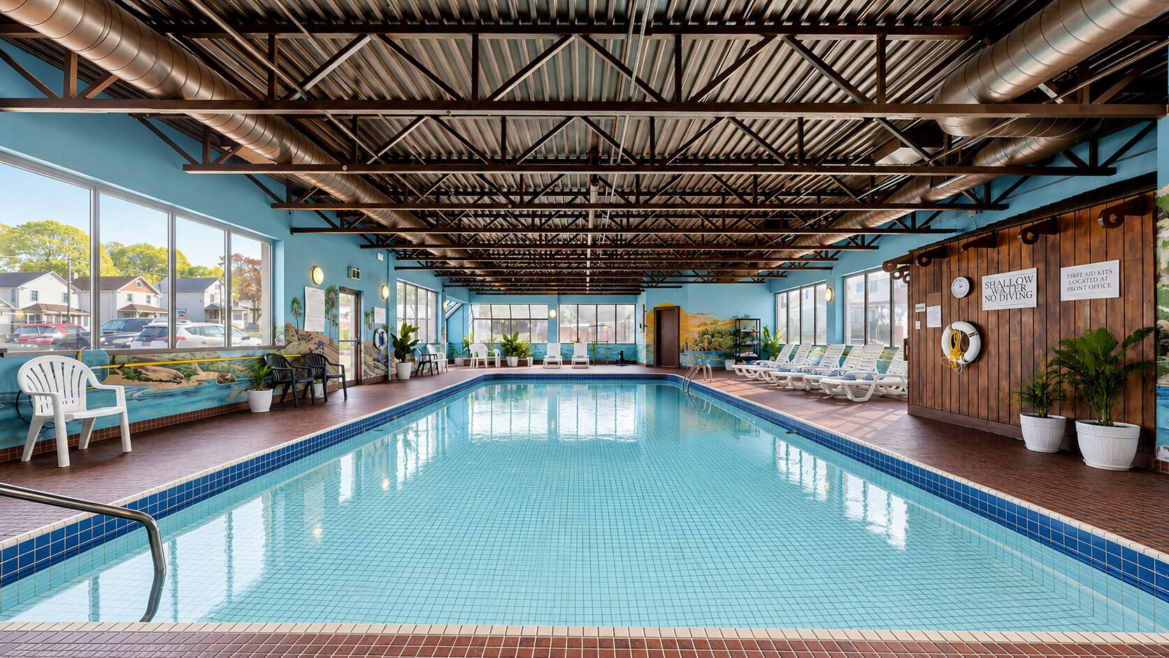 Piscine couverte