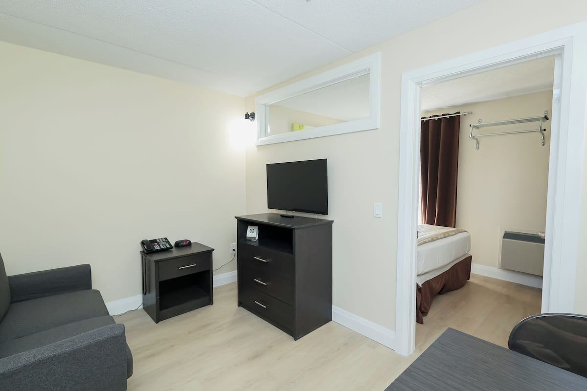 Deluxe Suite | Living area | Flat-screen TV