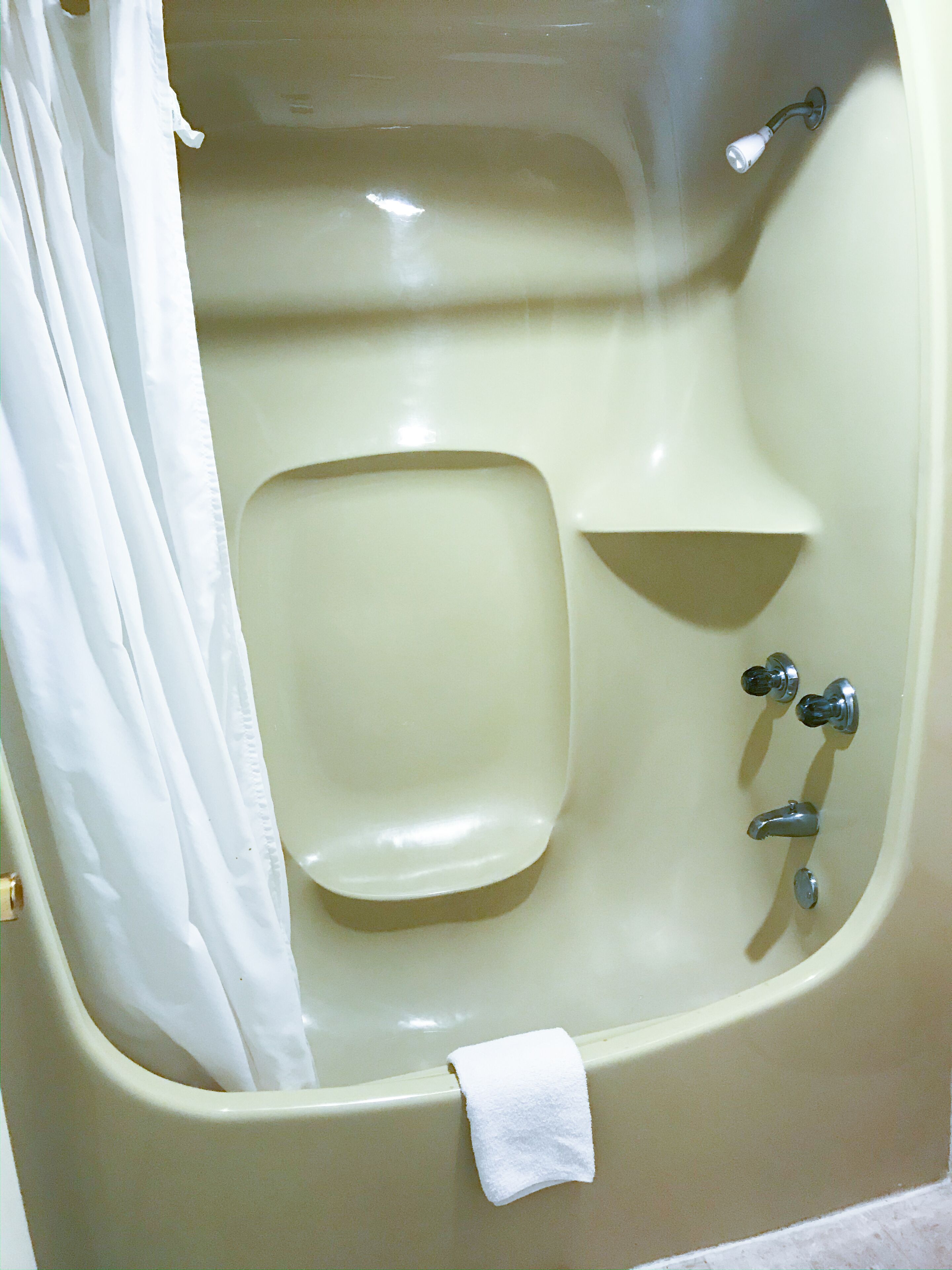 Standard Room, 2 Queen Beds | Bathroom shower