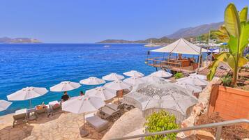 Private beach, scuba diving, windsurfing, surfing