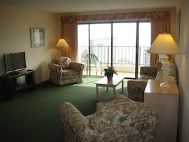 Standard Condo, 1 Bedroom | Living area | TV, DVD player