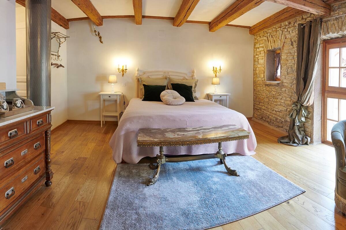 Tweepersoonskamer, en-suite badkamer (Soie)