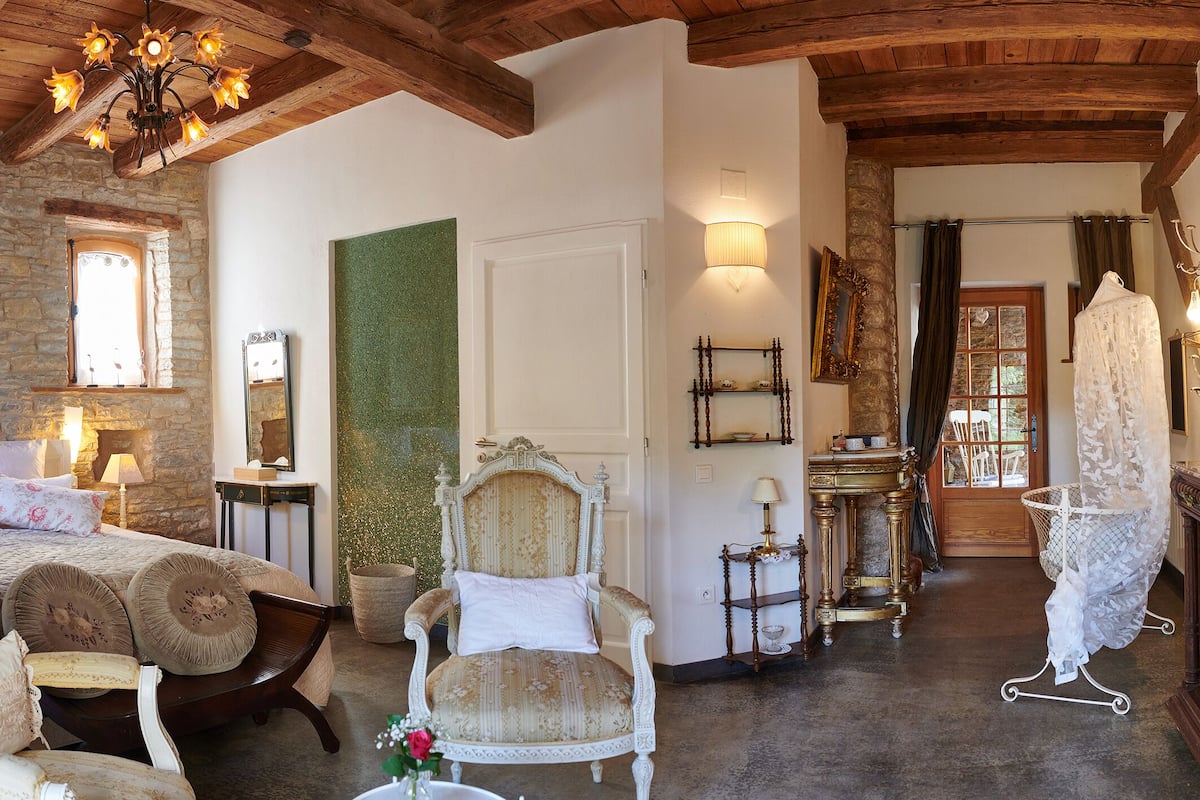 Deluxe tweepersoonskamer, en-suite badkamer (XVIII ème)