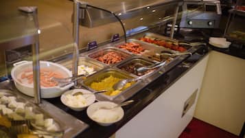 Free buffet breakfast