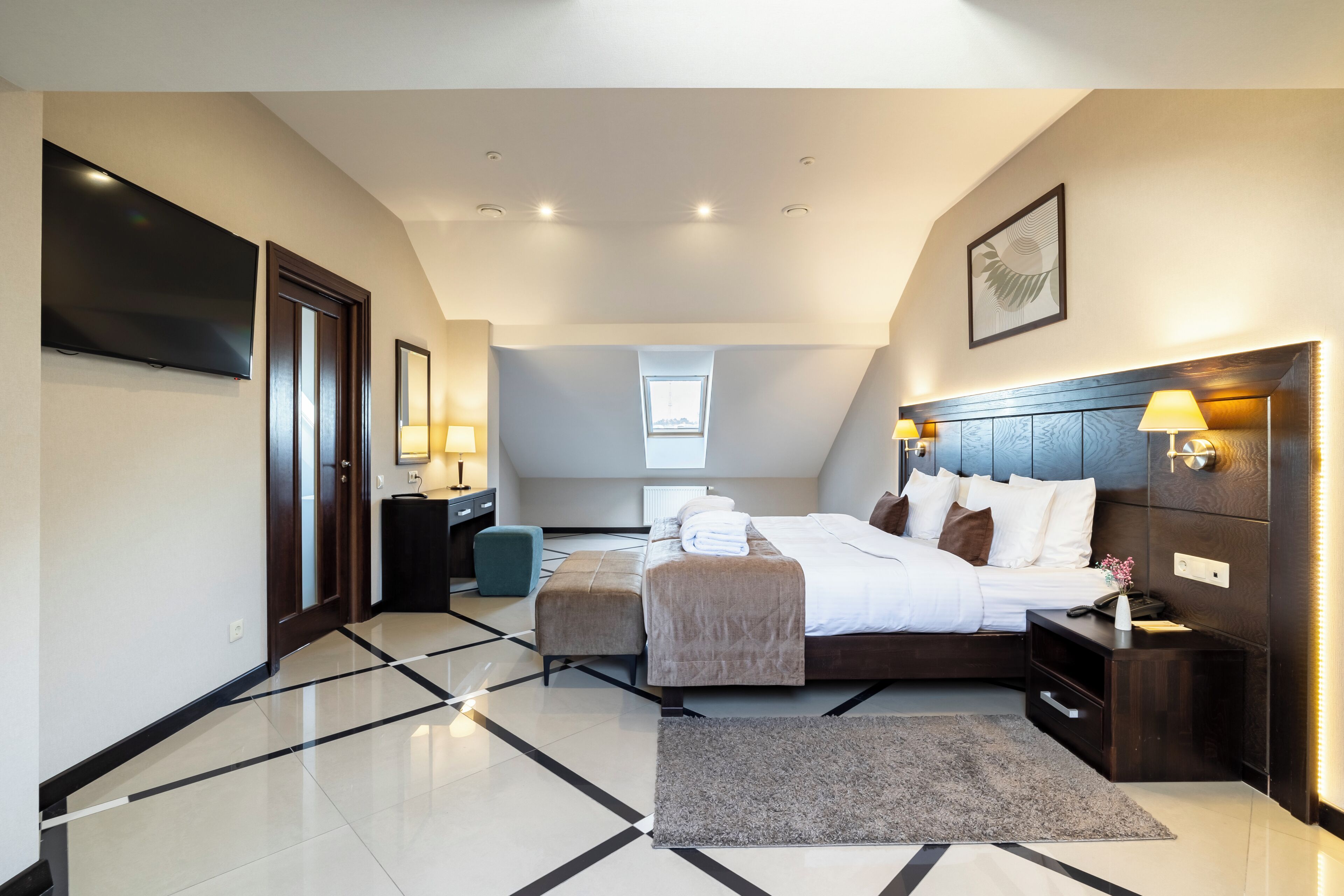 Suite, 1 chambre | Literie de qualité, minibar, coffre-fort, bureau