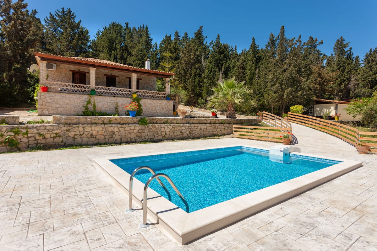 Casa Grand, 2 camere da letto, piscina privata (Irene) | Terrazza/patio