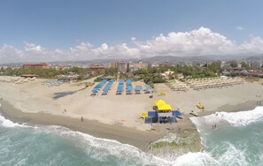 Vesihiihtomahdollisuus, rantalentopallomahdollisuus