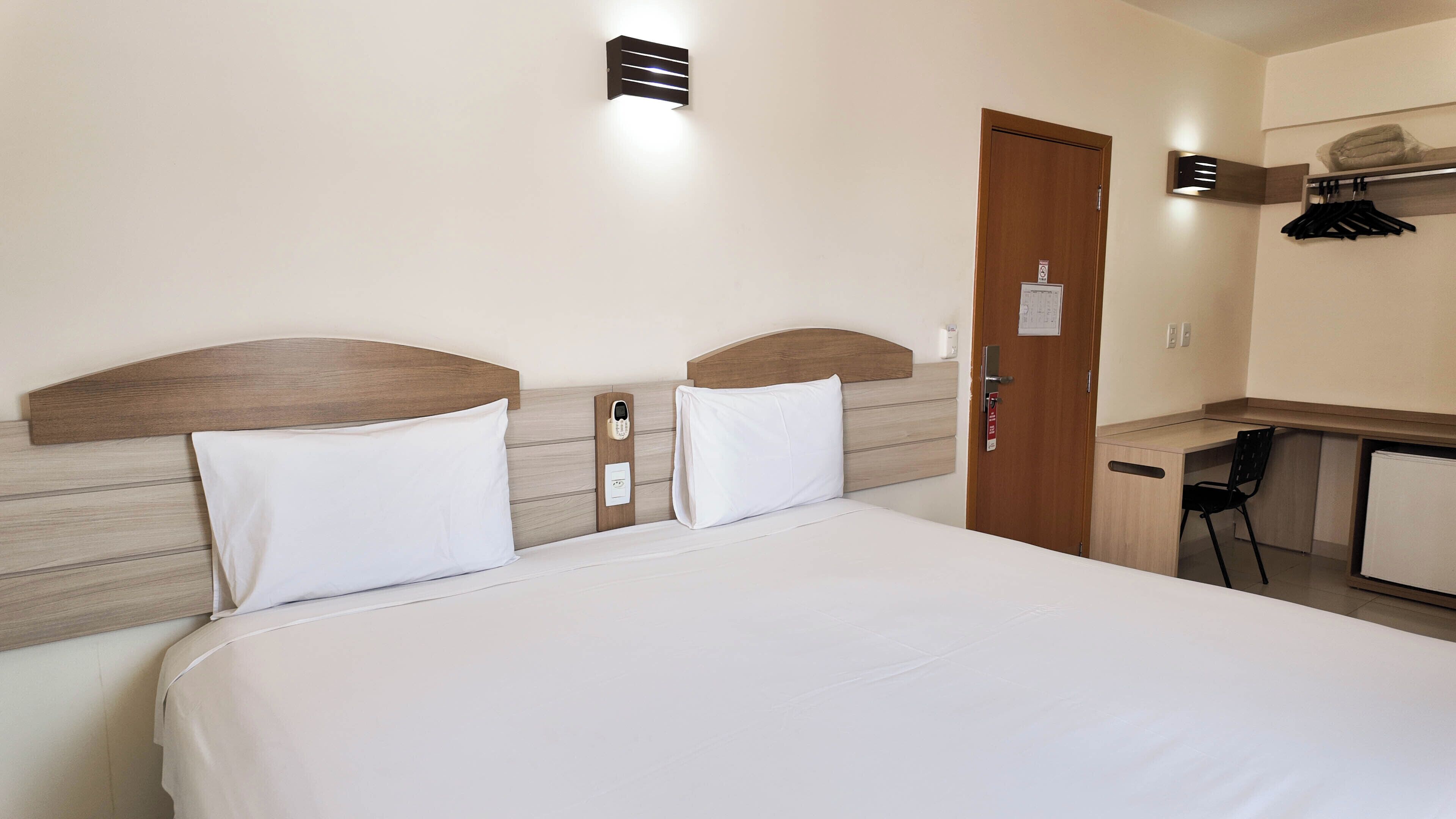 Standard Double Room | Minibar, desk, blackout drapes, free WiFi