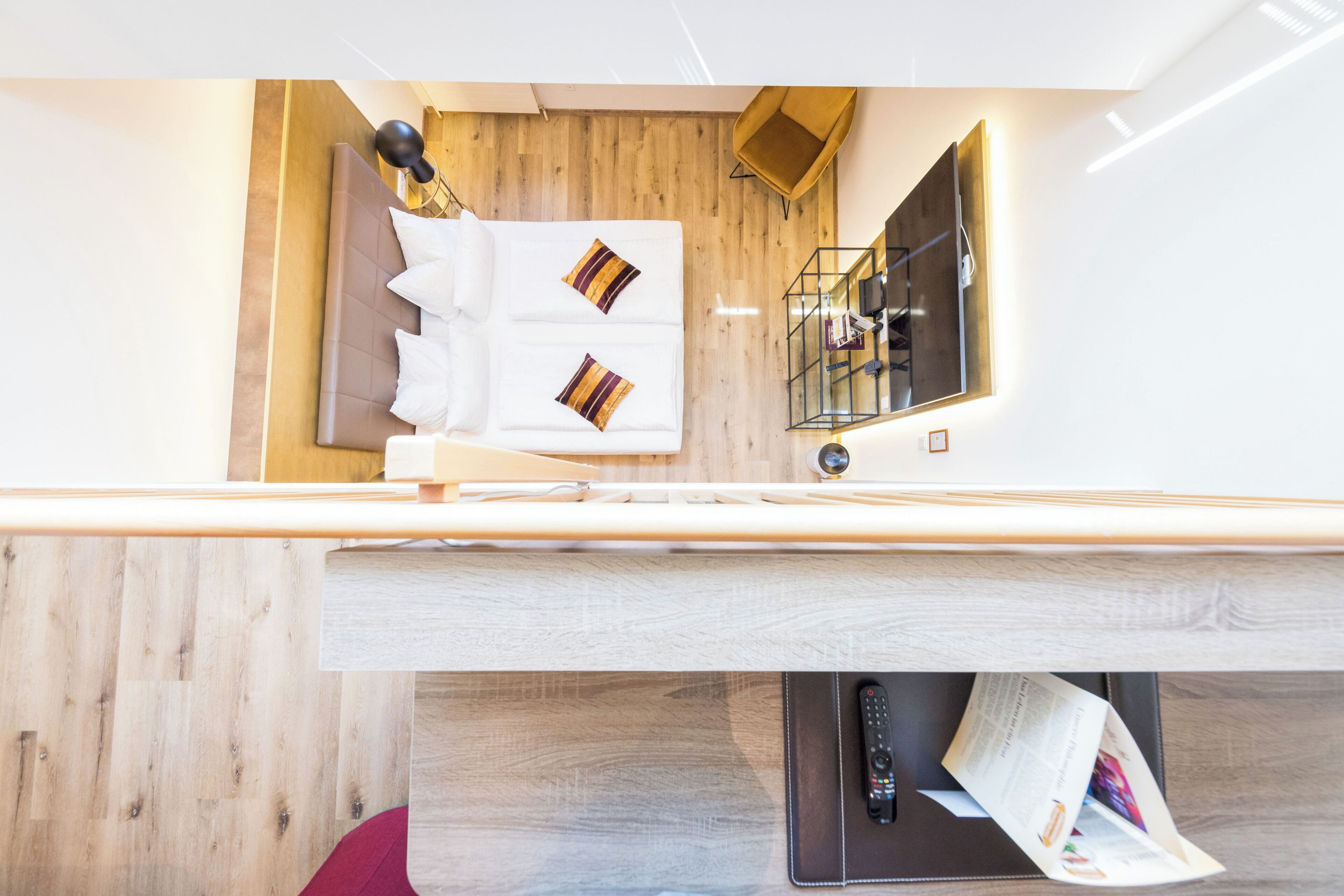Dúplex júnior | Minibar, caixa forta a l'habitació i decoració individual 