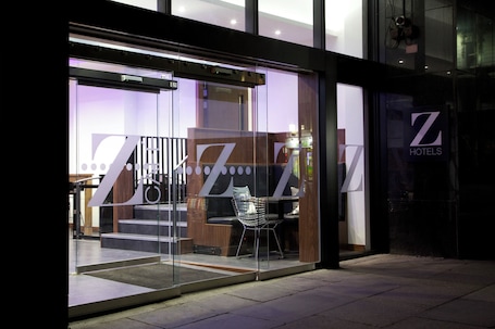 Property entrance. The Z Hotel Liverpool