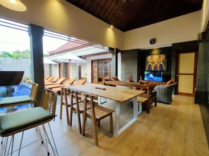 Villa, 3 habitaciones, alberca privada, planta baja | Vista desde la habitación