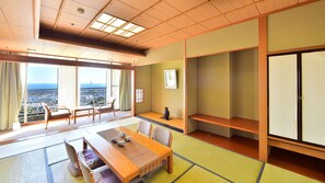 Japanese Room for 5 People Non-Smoking | Minibar, free WiFi, bed sheets - Shizuoka Country Hamaoka couse&Hotel (Omaezaki)