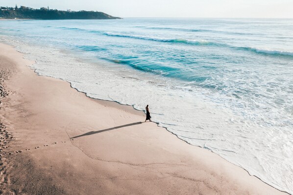 Beach nearby, white sand