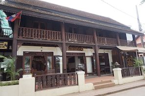 Fachada de la propiedad