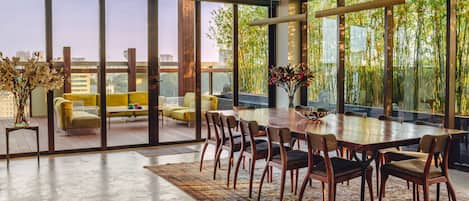 Terrasse sur le toit