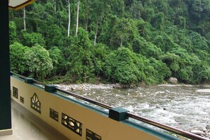 Deluxe Double Room, Balcony | Balcony - Indra Valley Inn Bukit Lawang (Bukit Lawang)