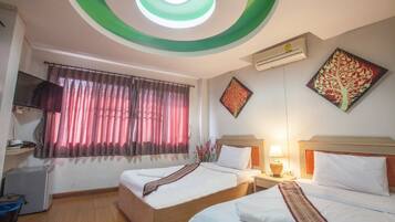 Chambre Standard | Bureau, rideaux occultants, Wi-Fi gratuit