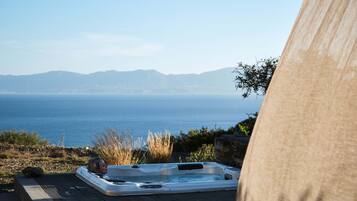 Sunrise Retreat with outdoor Hot Tub & Sea Views | View from room