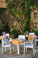 Café da manhã, almoço e jantar