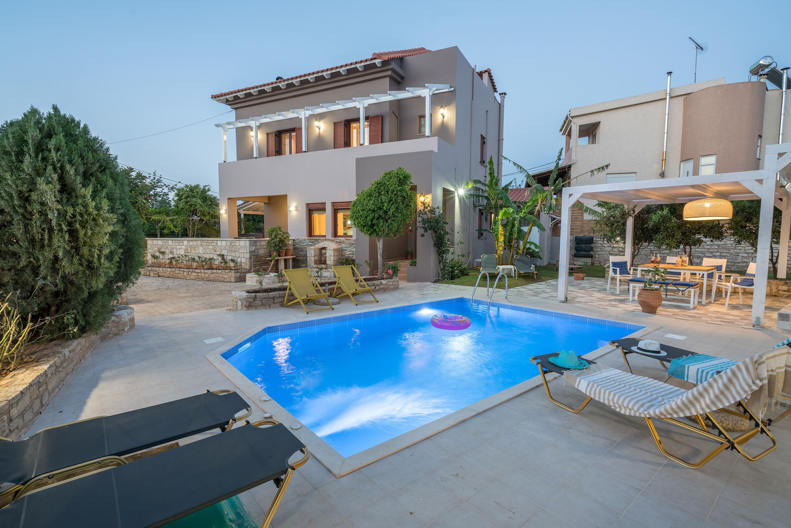 House, 4 Bedrooms, Private Pool | Pool | Outdoor pool, pool umbrellas, sun loungers