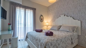 4 habitaciones, ropa de cama de alta calidad y cubrecamas