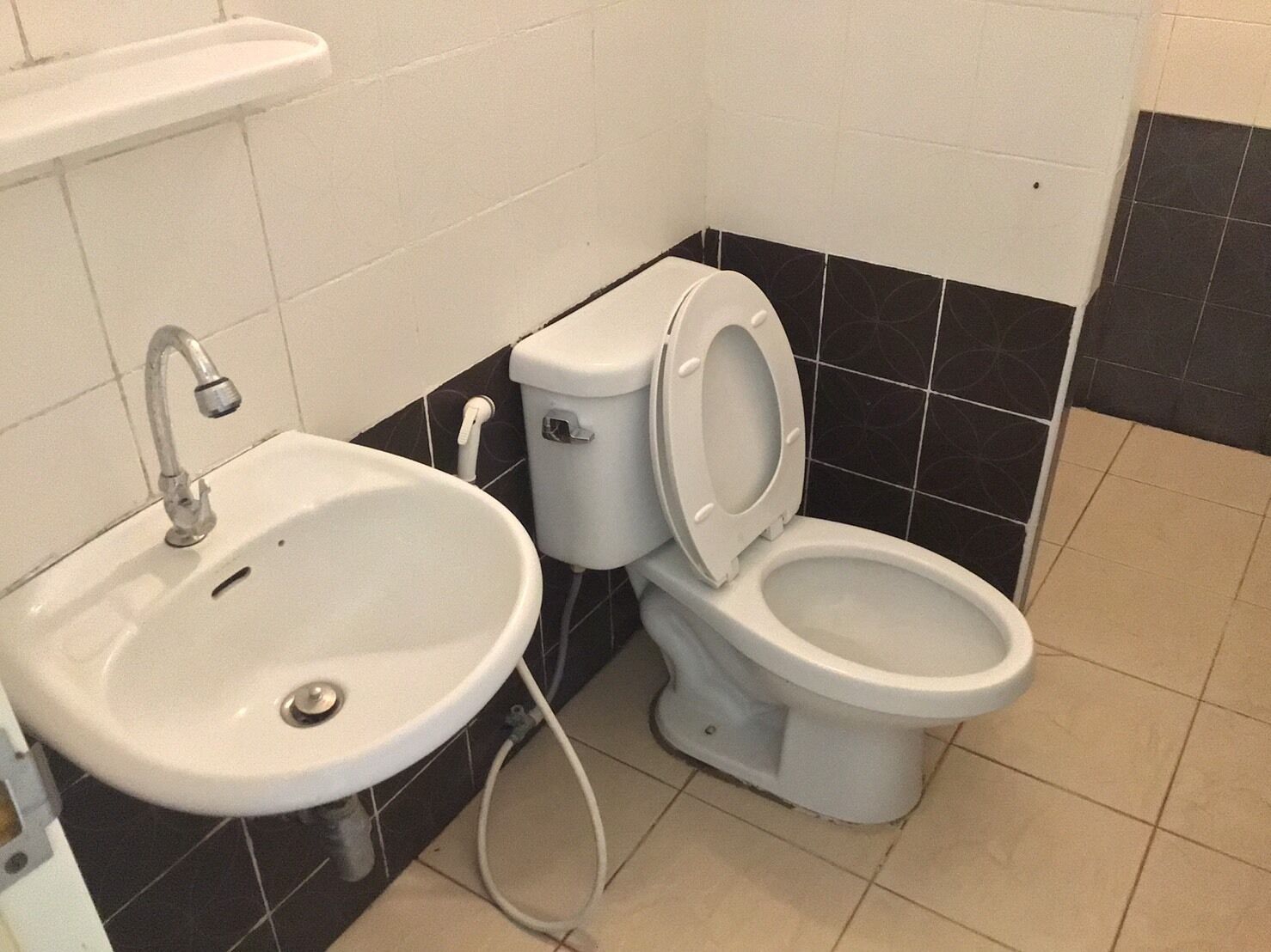 standard room | bathroom | shower, free toiletries, hair dryer, towels