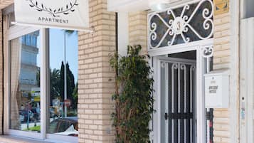 Façana frontal de l'allotjament