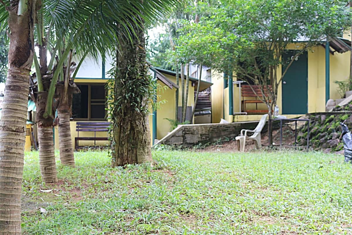 Desk, laptop workspace, free WiFi, bed sheets