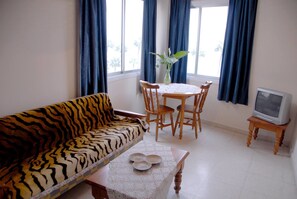 Apartment, 1 Bedroom | Living area | TV - Palm Sea Hotel Apartments 2 (Larnaca)